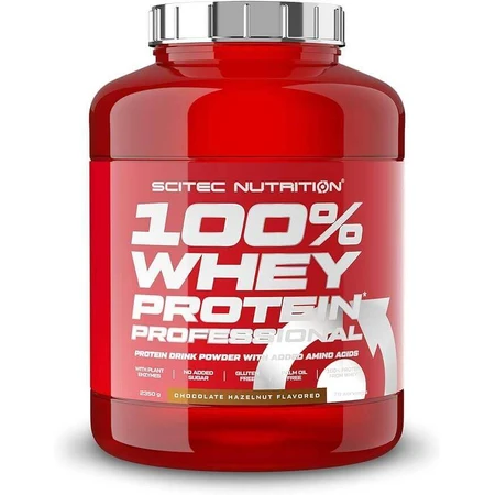 Сироватковий протеїн Professional Chocolate Hazenut, 2350 грамів, Scitec Nutrition: ціни та характеристики