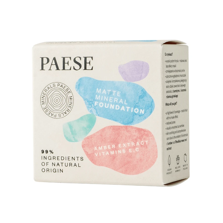 Paese Minerals Матуюча мінеральна основа під макіяж 102W Natural, 7 г: ціни та характеристики