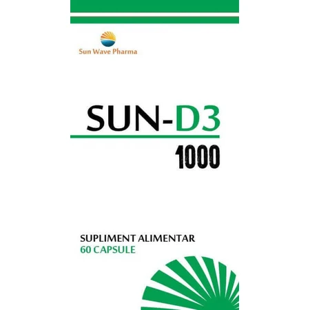 Sun-D3 Sun Wave Pharma, 60 капсул: ціни та характеристики
