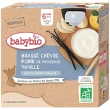 Babybio сгущенное козье молоко с грушей и ванилью 4 x 85 г