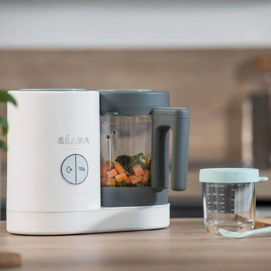 Beaba Пароварка + миксер BABYCOOK Neo Mineral Grey: цены и характеристики