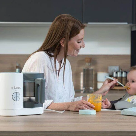 Beaba Пароварка + миксер BABYCOOK Neo Mineral Grey: цены и характеристики