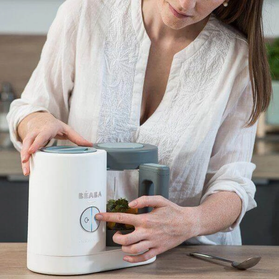 Beaba Пароварка + миксер BABYCOOK Neo Mineral Grey: цены и характеристики