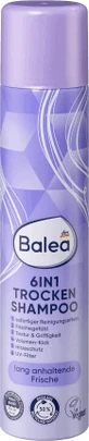 Сухий шампунь Balea 6 в 1, 200 мл