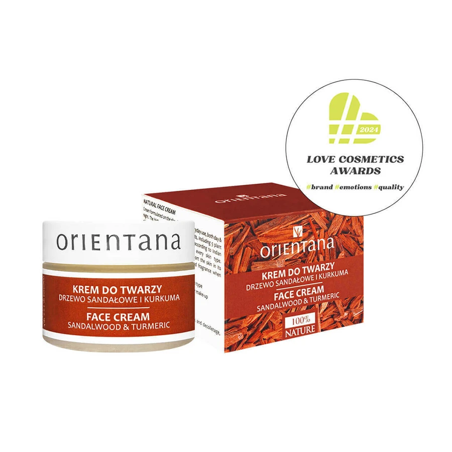 Orientana, крем для лица дневной и ночной, сандаловое дерево и куркума, 50 г: цены и характеристики