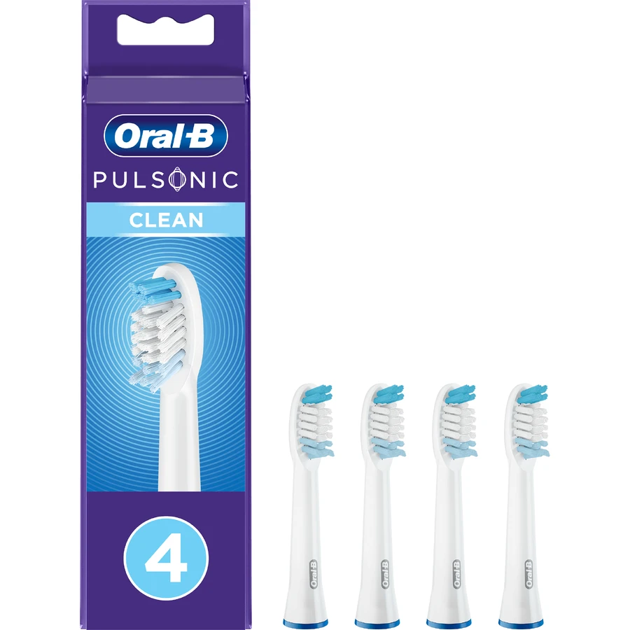 Сменные насадки Oral-B Pulsonic Clean для зубной щетки sonic 4 шт.: цены и характеристики