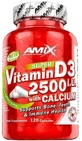 Amix Вітамін D3 2500 МО з кальцієм 120 капсул