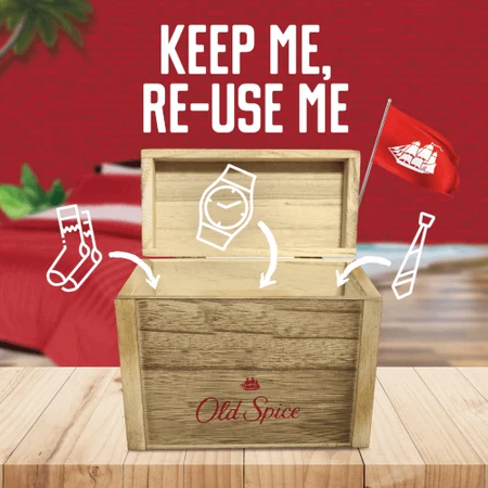 Old Spice Treasure Chest для чоловіків - твердий дезодорант + гель для душу + лосьйон після гоління: ціни та характеристики