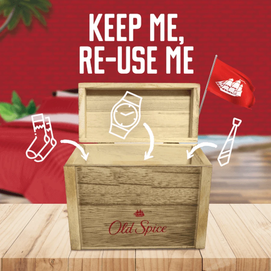 Old Spice Treasure Chest для чоловіків - твердий дезодорант + гель для душу + лосьйон після гоління: ціни та характеристики