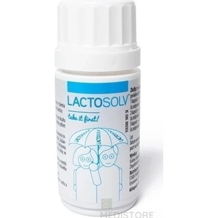 LACTOSOLV 1×30 cps, дієтична добавка: ціни та характеристики