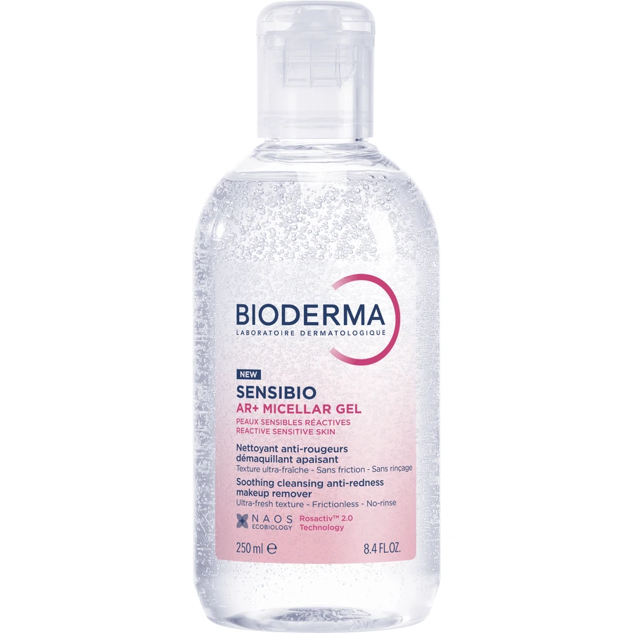 Bioderma Sensibio AR+ Міцелярний очищувальний гель для реактивної шкіри з почервоніннями 250 мл: ціни та характеристики