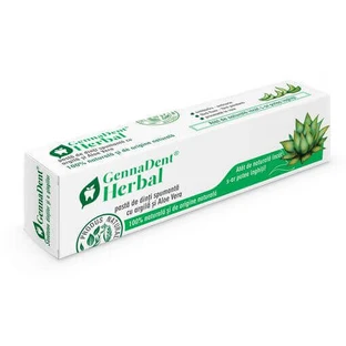 Зубна паста GennaDent Herbal, 50 мл, Vivanatura