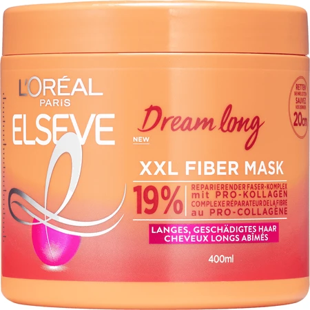 L'Oréal Paris Elseve Elseve Dream Long XXL Маска для волосся з фіброволокнами 400 мл: ціни та характеристики