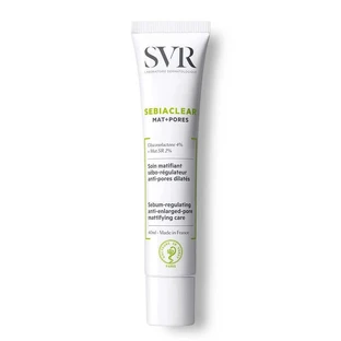 Матуючий крем для обличчя SVR Sebiaclear Mat+Pores, себорегулювальний, 40 мл
