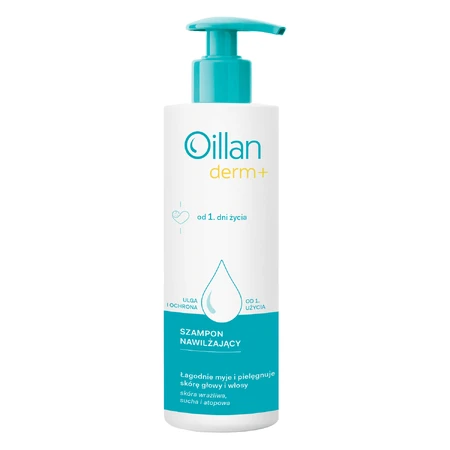 Oillan Derm+, увлажняющий шампунь, с первого дня жизни, 180 мл: цены и характеристики