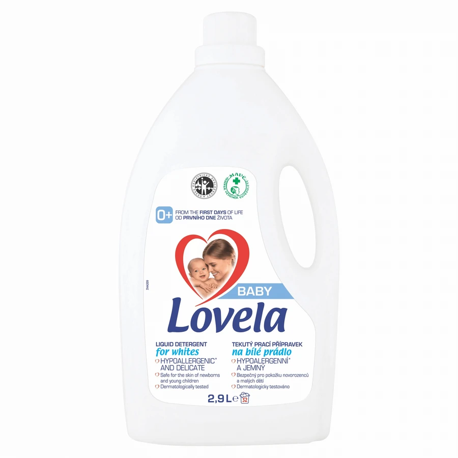 Lovela Baby White белый жидкий гель для стирки 32 дозы 2,9 л: цены и характеристики