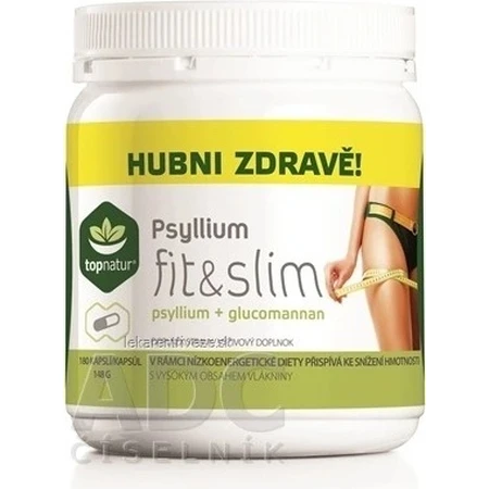 topnatur PSYLLIUM fit & slim 1×180 cps, пищевая добавка: цены и характеристики