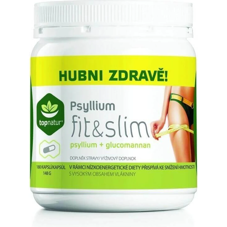 topnatur PSYLLIUM fit & slim 1×180 cps, пищевая добавка: цены и характеристики
