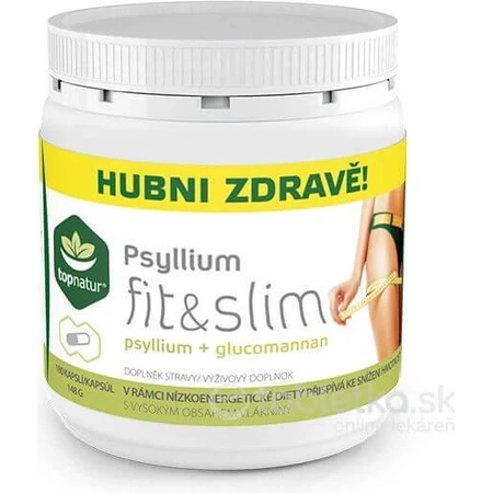 topnatur PSYLLIUM fit & slim 1×180 cps, пищевая добавка: цены и характеристики