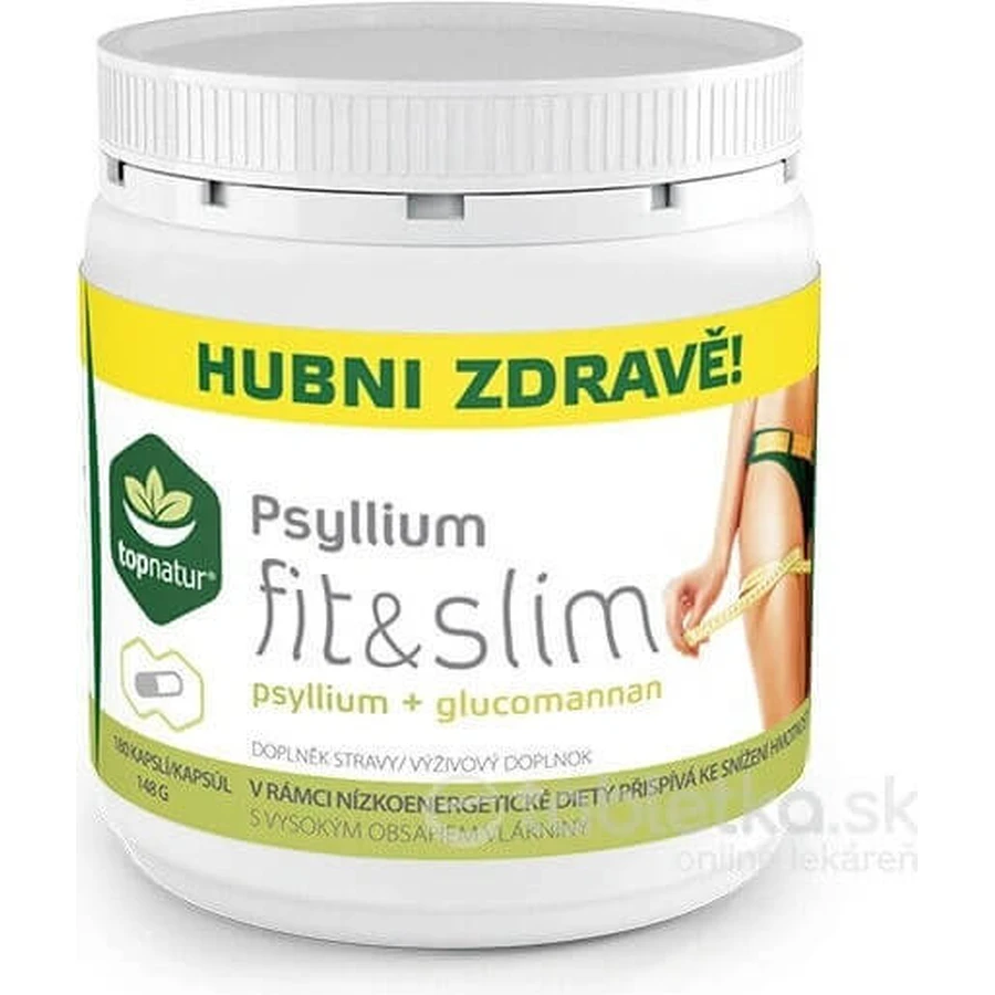 topnatur PSYLLIUM fit & slim 1×180 cps, пищевая добавка: цены и характеристики