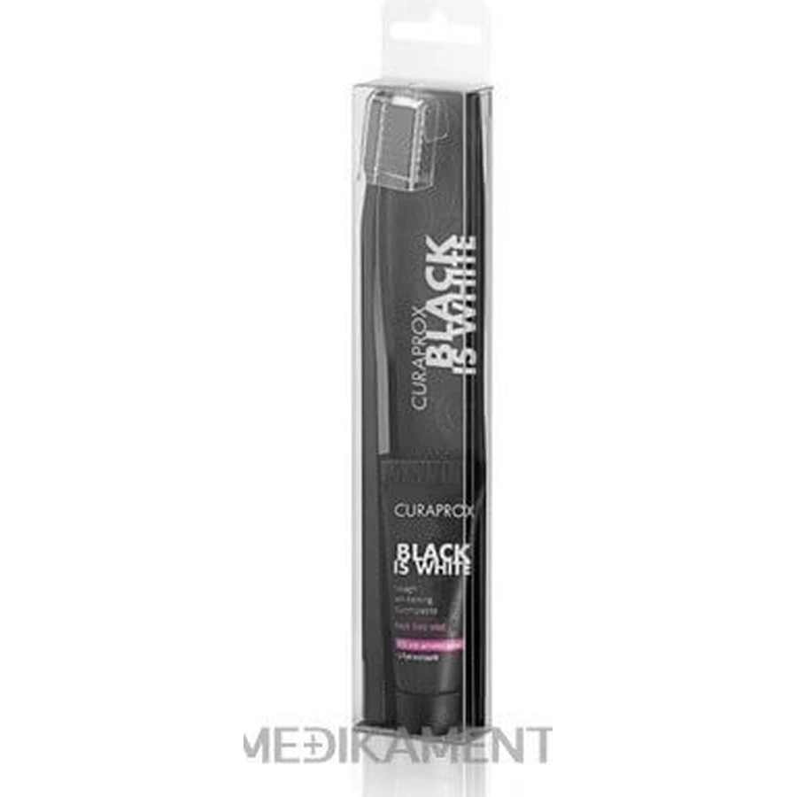 Набір CURAPROX Black is White Light-Pack 1×1, зубна паста 8 мл + зубна щітка CS 5460 1 шт.: ціни та характеристики