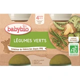 Babybio Зеленый овощной коктейль 2 x 130 г