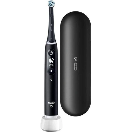 Электрическая зубная щетка Oral B iO Series 6 Black 1×1, электрическая зубная щетка: цены и характеристики