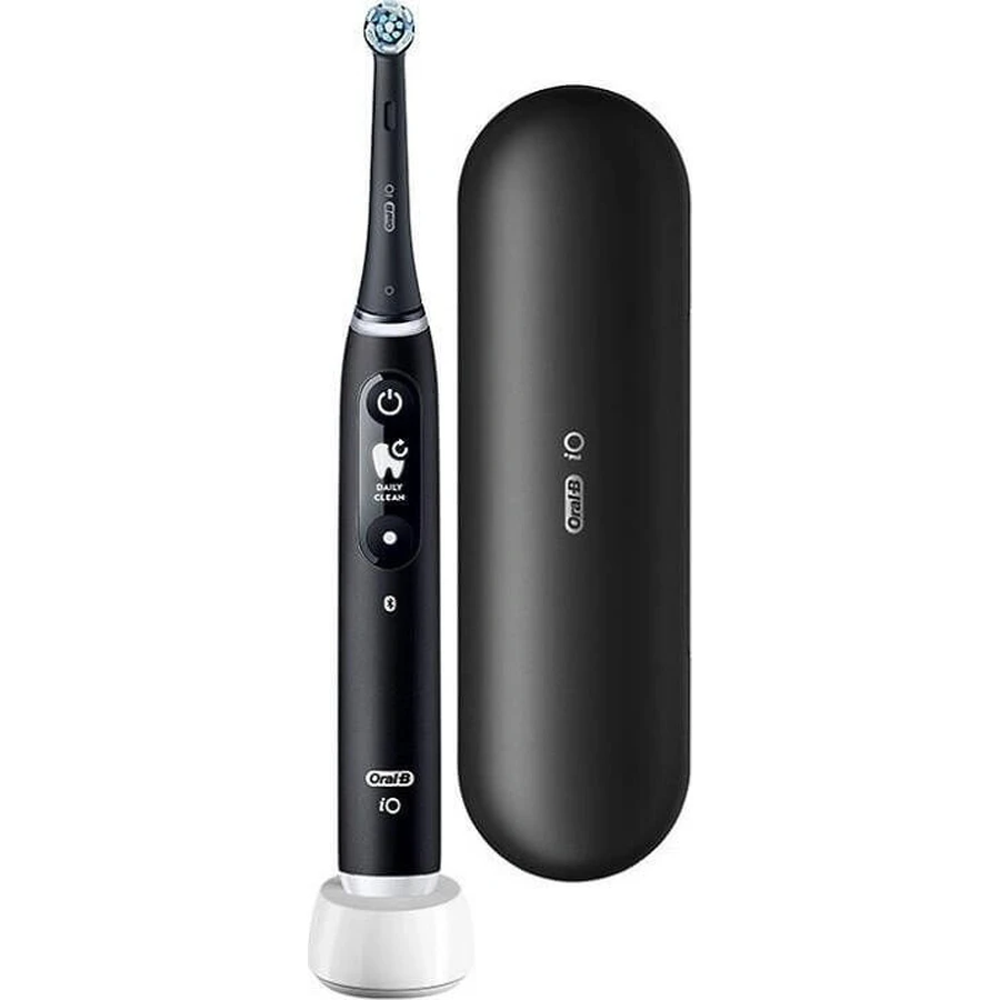 Электрическая зубная щетка Oral B iO Series 6 Black 1×1, электрическая зубная щетка: цены и характеристики