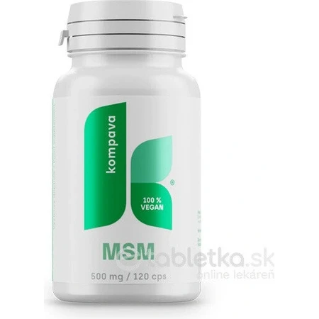 Компава МСМ 500 мг 1×120 капс, пищевая добавка: цены и характеристики