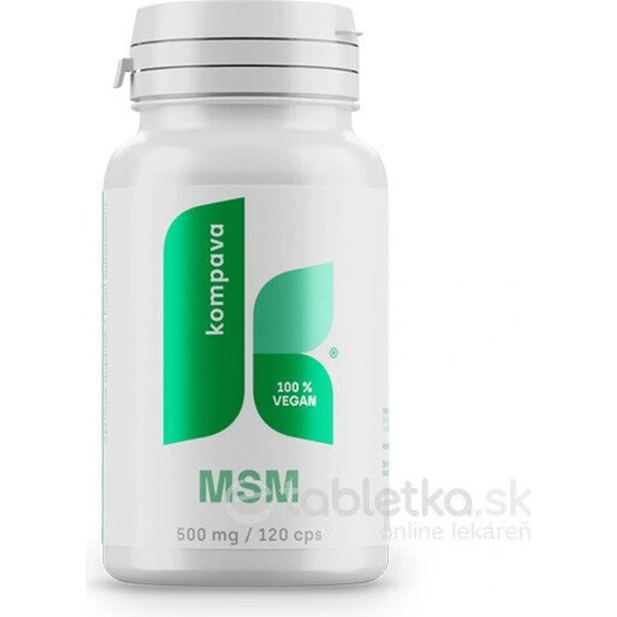 Компава МСМ 500 мг 1×120 капс, пищевая добавка: цены и характеристики