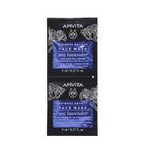 Маска для лица с экстрактом лаванды Express Beauty, 2 x 8 мл, Apivita