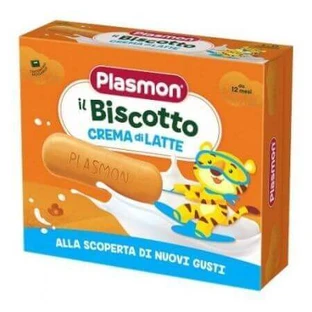 Печенье с молочным кремом, 320 г, Plasmon