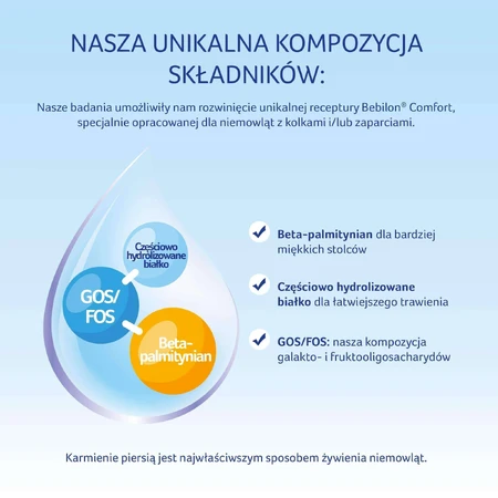 Бебілон Комфорт 2, для немовлят при кольках і запорах, старше 6 місяців, 400 г: ціни та характеристики