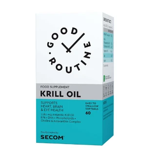 Масло криля Good Routine, 60 капсул, Secom