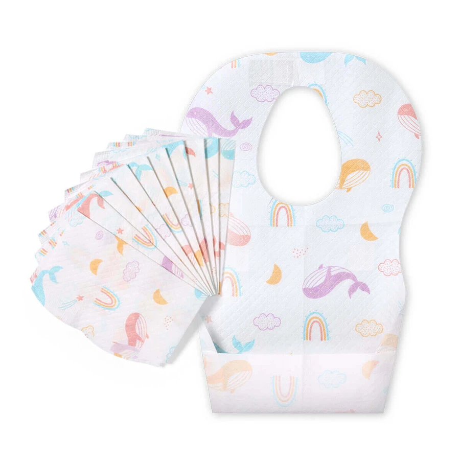 Одноразовые нагрудники, 10 штук, Babyono: цены и характеристики