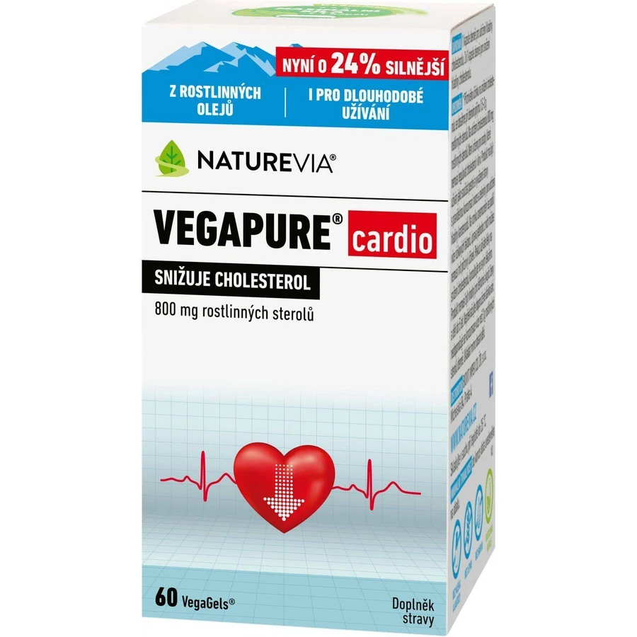 Вегапур кардио 800 мг NatureVia Vegapure cardio, 60 капсул: цены и характеристики