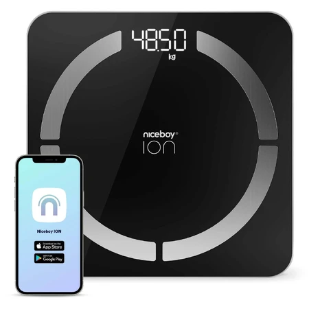Niceboy Весы Ion Smart Scale черные: цены и характеристики