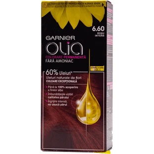 Garnier Garnier Olia Перманентная краска для волос без аммиака 6.60 глубокий красный, 1 шт.