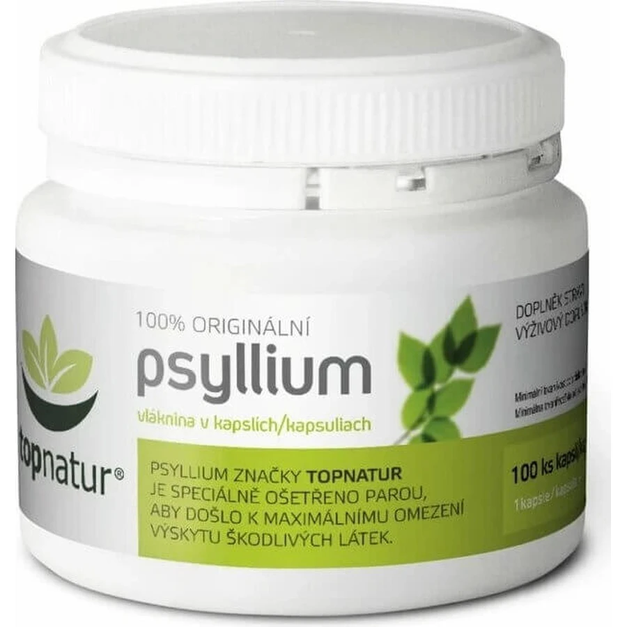 Топнатур PSYLLIUM клетчатка 1×100 cps, пищевая добавка: цены и характеристики