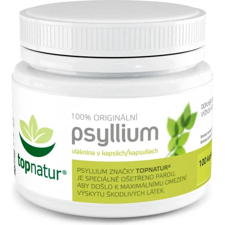 Топнатур PSYLLIUM клетчатка 1×100 cps, пищевая добавка: цены и характеристики