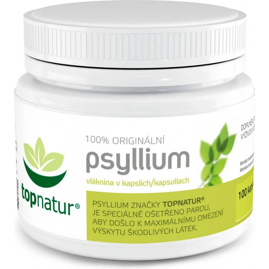 Топнатур PSYLLIUM клетчатка 1×100 cps, пищевая добавка: цены и характеристики