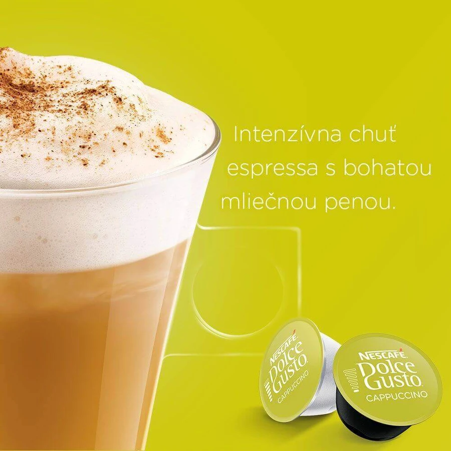 Nescafé Капсулы Dolce Gusto Cappucino 16 капсул 16 капсул: цены и характеристики