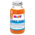 Раствор HiPP ORS 200 для пероральной регидратации, морковно-рисовый, после 4 месяцев, 200 мл