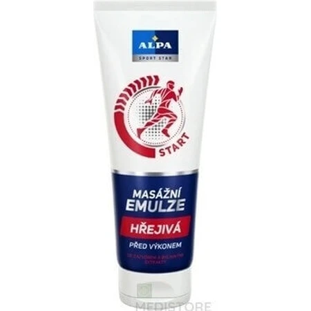 ALPA SportStar EMULSION HEATING BUTTER 1×210 мл, тарт - перед тренировкой: цены и характеристики