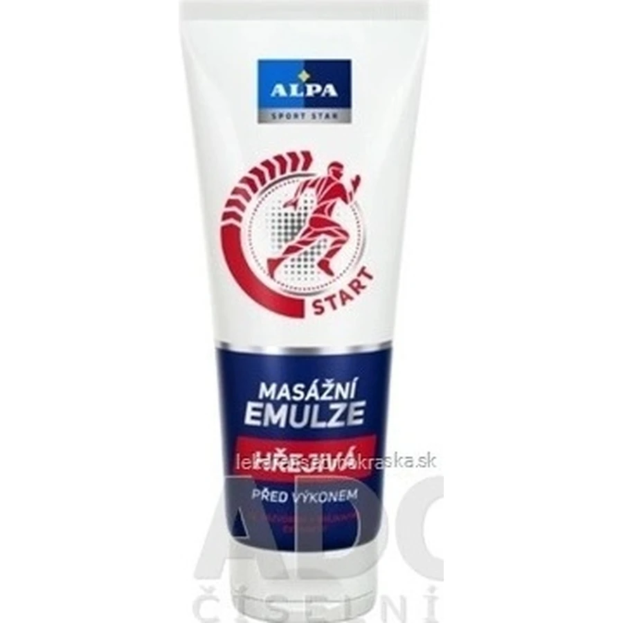 ALPA SportStar EMULSION HEATING BUTTER 1×210 мл, тарт - перед тренировкой: цены и характеристики