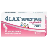 Гліцеринові супозиторії для дітей 4Lax, 12 штук, Solacium Pharma