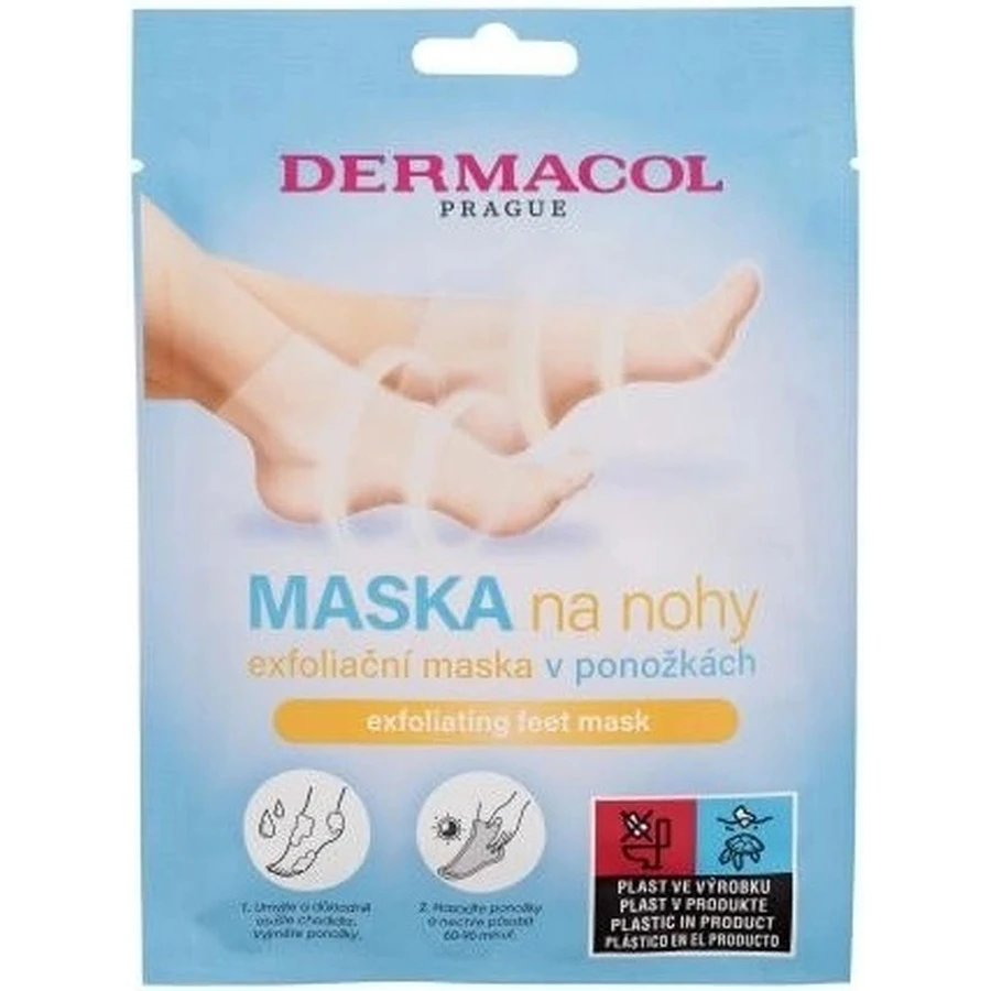 Dermacol Отшелушивающая маска для ног в помпах 1×1 шт.: цены и характеристики