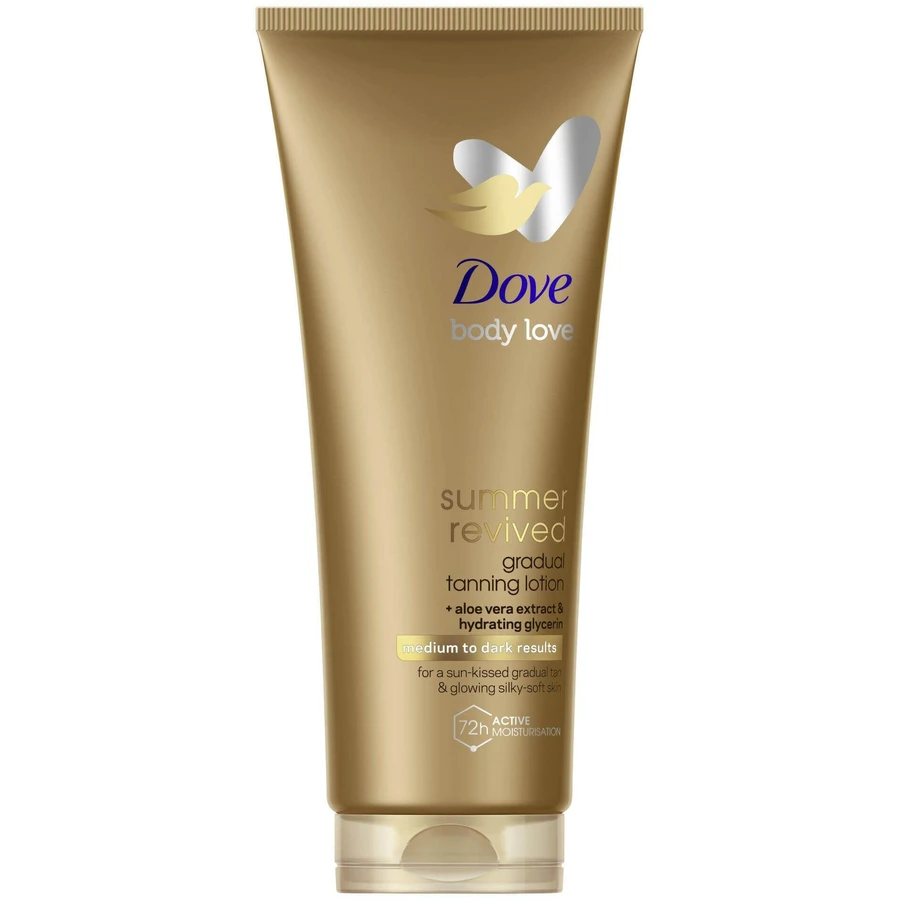 Dove Derma Spa Summer Revived Тонирующий лосьон для тела, темный 200 мл: цены и характеристики