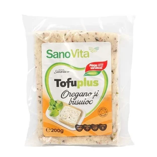 Тофу с орегано и базиликом, 200 г, Sanovita