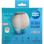 Електричний молоковідсмоктувач для бюстгальтера Canpol babies Hands-Free Електричний бюстгальтер: ціни та характеристики
